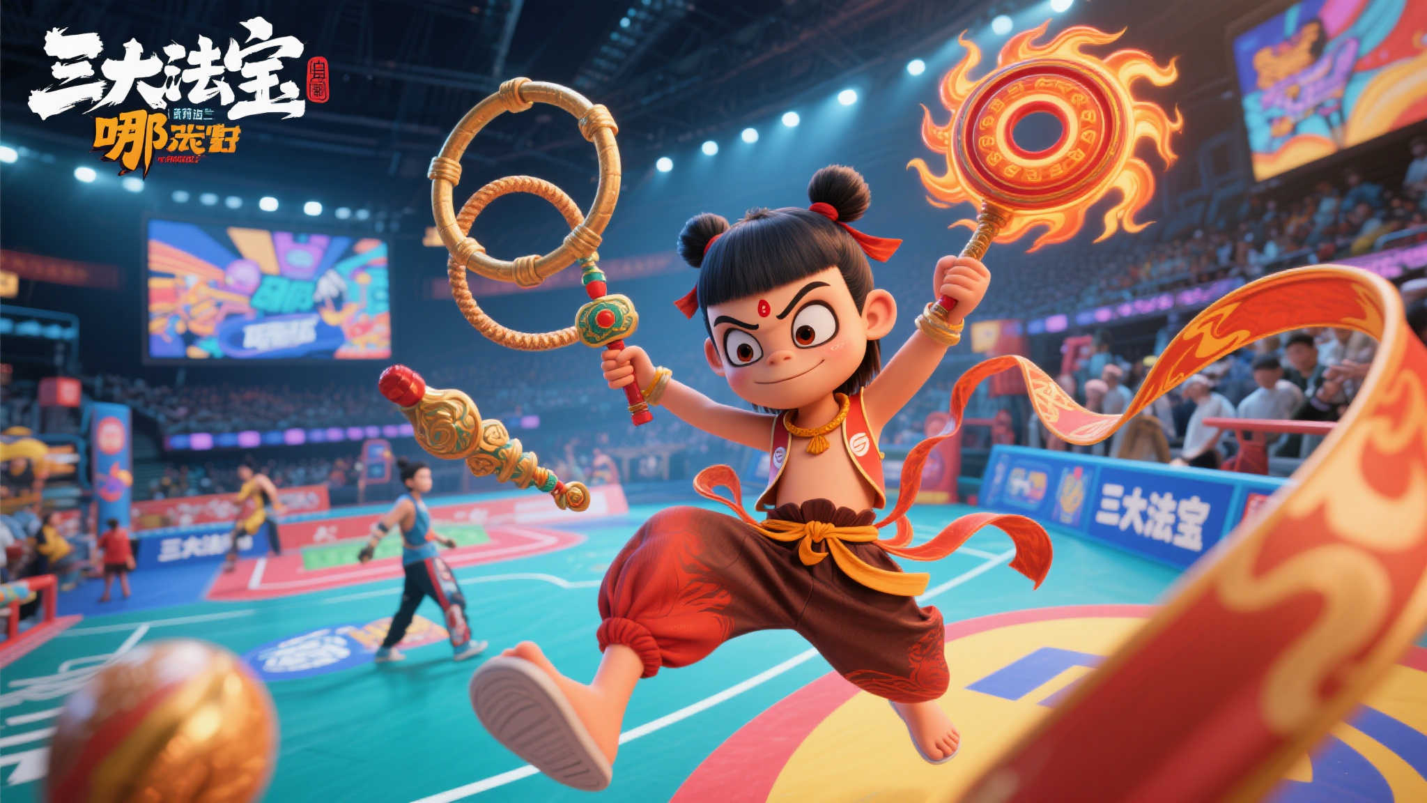 此次通过精心设计，《哪吒》的形象被重新赋予活力，同